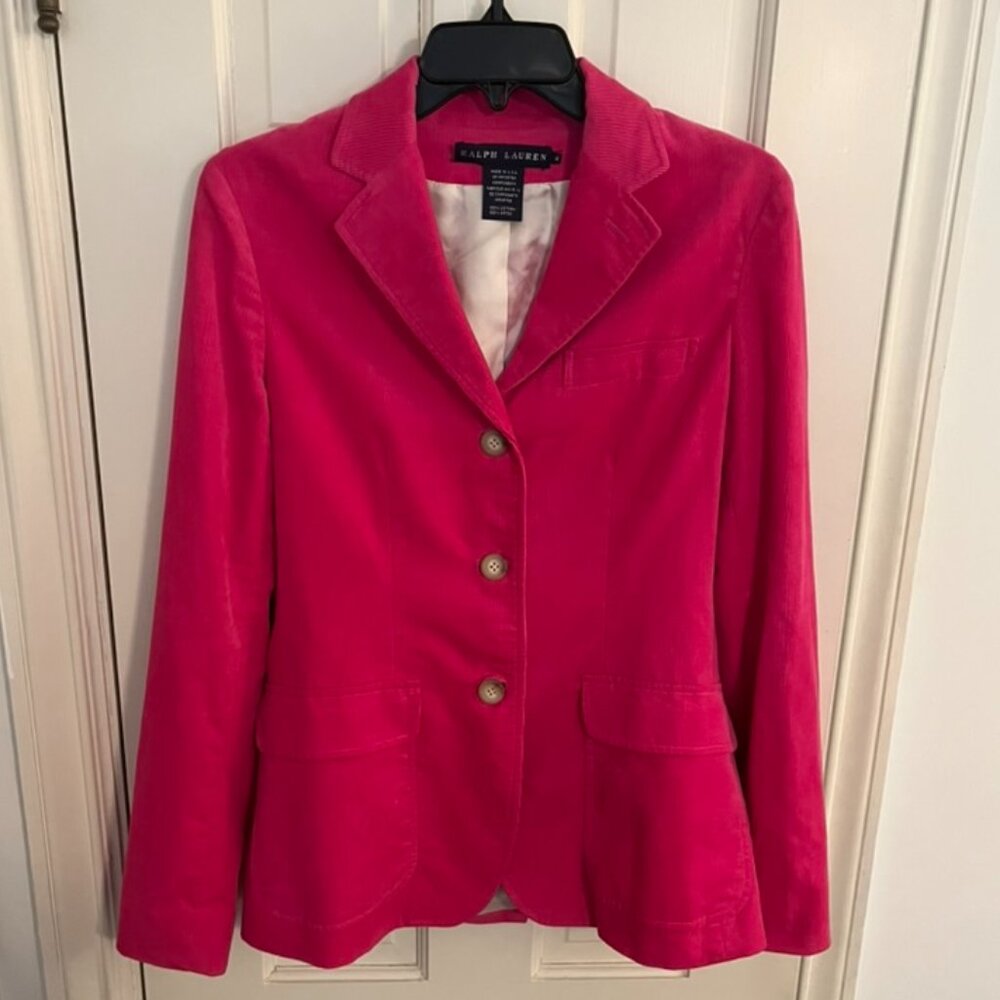 Pink Ralph Lauren Blazer